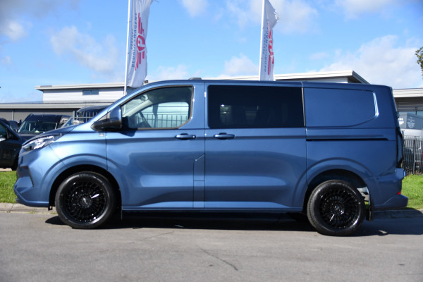 Ford Transit Custom 300 2.0 TDCI L1H1 DC Limited PB Edition Adaptieve Cruise, Camera, Carplay, LED, Stoelverwarming, 2 x Schuifdeur, Automaat, Stuurverwarming, Trekhaak, 170pk, Uniek!