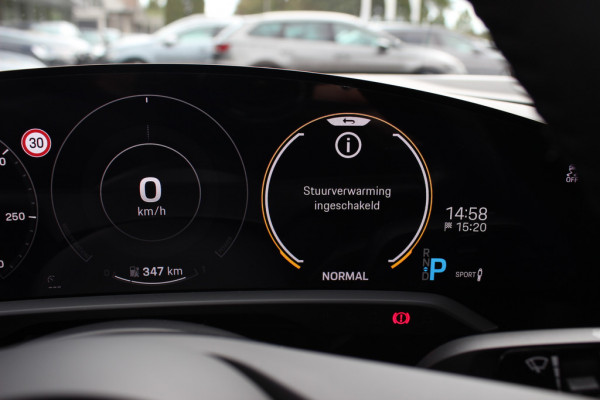 Porsche Taycan Sport Turismo 93 kWh / Panoramadak / 360Camera / Passenger Display / Luchtvering / 21'' / Adaptieve Stoelen / CarPlay / Keyless / Bose / Stoel+Stuurverwarming / Dodehoek / ACC