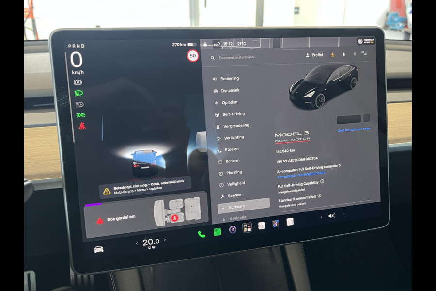 Tesla Model 3 Performance AWD 75 kWh*FACELIFT*FSD*WARMTEPOMP*