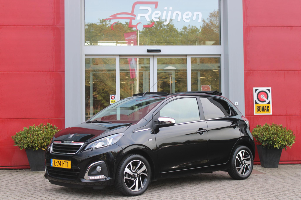 Peugeot 108 1.0 e-VTi 72PK ALLURE TOP! | CLIMATE CONTROL | ACHTERUITRIJ CAMERA | APPLE CARPLAY/ANDROID AUTO | CRUISE CONTROL | DAB+ RADIO | KEYLESS ENTRY/START | LANE ASSIST | LICHTMETALEN VELGEN |