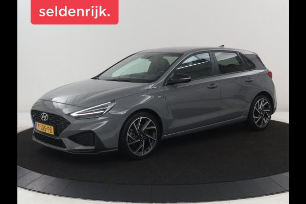 Hyundai i30 1.5 T-GDi MHEV N Line | Leder/Alcantara | Adaptive cruise | Camera | Park assist | Carplay | Climate control | Dodehoek detectie | Navigatie | Memory |