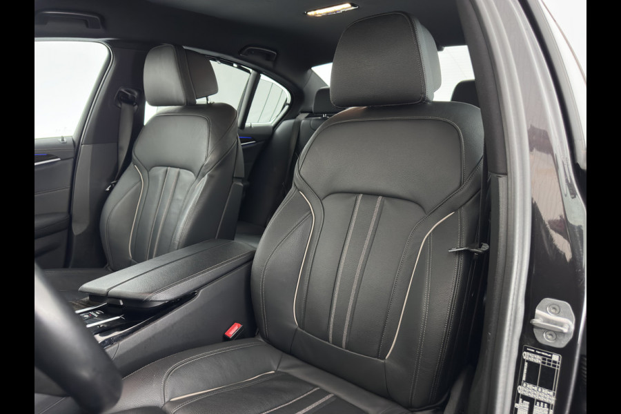 BMW 5 Serie 520d Business Edition Plus (INCL.BTW) Aut. *LEATHER | LASER-LED | HARMAN/KARDON | ADAPTIVE-CRUISE | BLIND-SPOT | MEMORY-PACK | CAMERA | DIGI-COCKPIT | AMBIENT-LIGHT | DAB+ | NAVI-FULLMAP | ECC | PDC | 18''ALU*