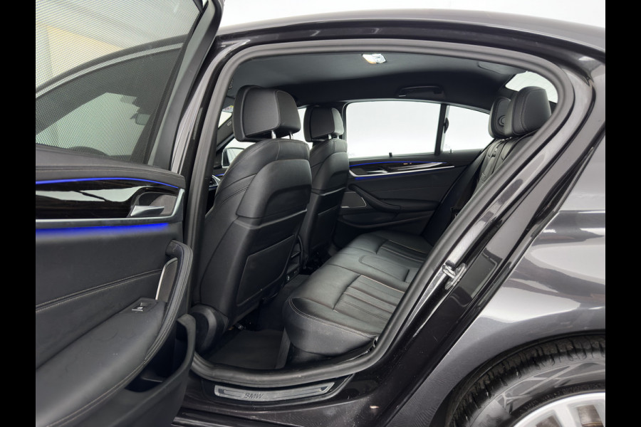 BMW 5 Serie 520d Business Edition Plus (INCL.BTW) Aut. *LEATHER | LASER-LED | HARMAN/KARDON | ADAPTIVE-CRUISE | BLIND-SPOT | MEMORY-PACK | CAMERA | DIGI-COCKPIT | AMBIENT-LIGHT | DAB+ | NAVI-FULLMAP | ECC | PDC | 18''ALU*