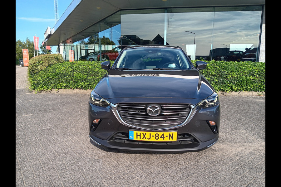 Mazda CX-3 2.0 SkyActiv-G 120 GT-M Line AUTOMAAT, Navi, Clima, Head-up, 18" etc. incl. 12 MND BOVAGGARANTIE