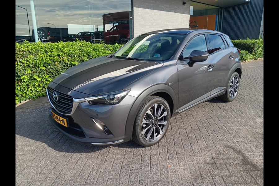 Mazda CX-3 2.0 SkyActiv-G 120 GT-M Line AUTOMAAT, Navi, Clima, Head-up, 18" etc. incl. 12 MND BOVAGGARANTIE