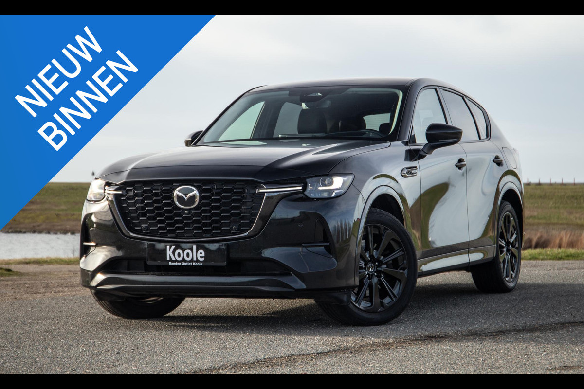 Mazda CX-60 2.5 e-SkyActiv PHEV CAMERA / STOELVERWARMING + KOELING / CARPLAY / ADAPTIVE CRUISE