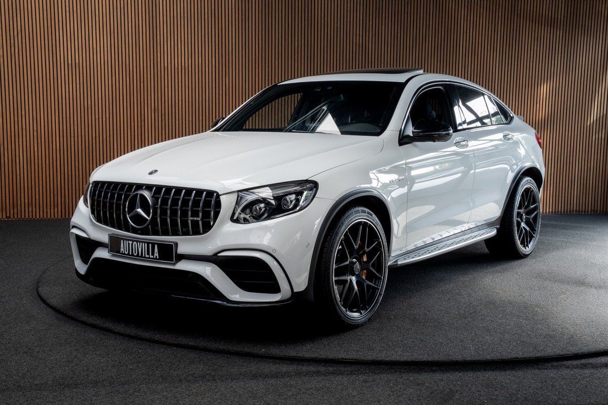 Mercedes-Benz GLC Coupé AMG 63 S 4M+ Ceramic Burmester 360° Camera Schuif-/ kanteldak Leer Navi Camera Stoelventilatie Stoelverwarming Climate Memory seats PTS LM velgen
