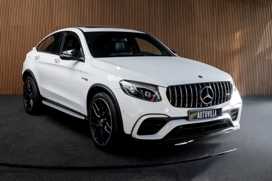 Mercedes-Benz GLC Coupé AMG 63 S 4M+ Ceramic Burmester 360° Camera Schuif-/ kanteldak Leer Navi Camera Stoelventilatie Stoelverwarming Climate Memory seats PTS LM velgen