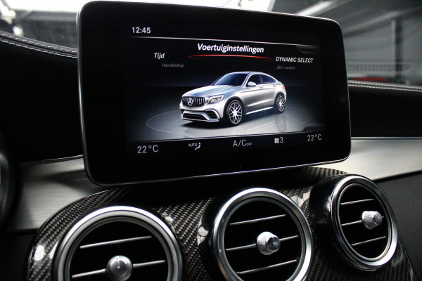 Mercedes-Benz GLC Coupé AMG 63 S 4M+ Ceramic Burmester 360° Camera Schuif-/ kanteldak Leer Navi Camera Stoelventilatie Stoelverwarming Climate Memory seats PTS LM velgen