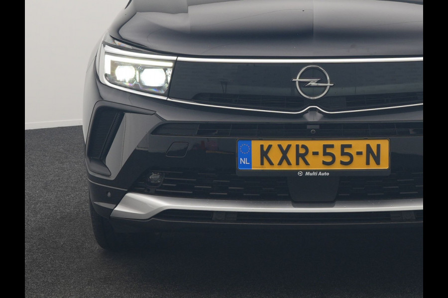 Opel Grandland 1.6 Turbo Ultimate FACELIFT MODEL PHEV 225pk Dealer O.H. | Trekhaak Afn. | Adaptive Cruise | 360 Camera | Alcantara Sportstoelen & Stuur Verwarmd | BLIS | Keyless | Navigatie | DAB | Plug In Hybrid | Apple Carplay | Plug In Hybrid |