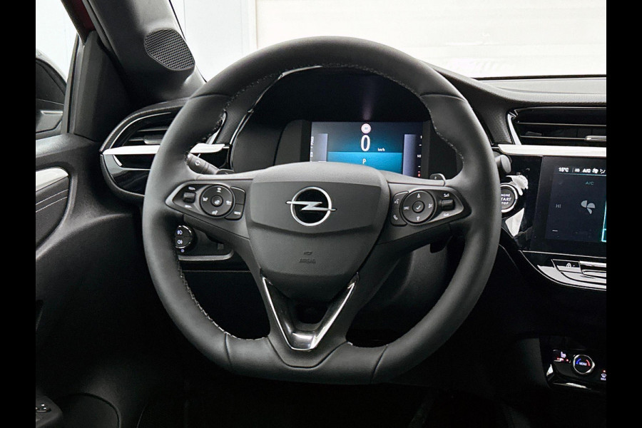 Opel Corsa 1.2 Turbo 136pk Hybrid GS Automaat Navigatie Apple Carplay/Android Auto Camera Parkeersensoren Cruise Control Dodehoek assistent Stoel- en stuurverwarming Full-LED-Matrix-koplamp Airco Lichtmetalen velgen