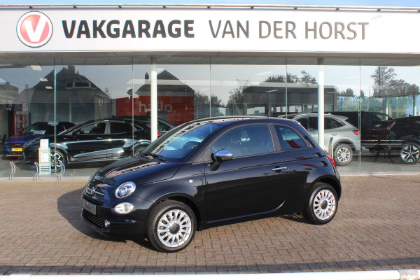 Fiat 500 1.0 70 pk Hybrid Bellavita Pack Style, Pack Comfort, Tech Pack Cruise Controle, Climate Control, Navigatie Systeem, Apple Carplay