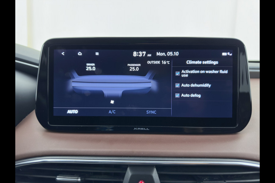 Hyundai Santa Fe 1.6 T-GDI PHEV Premium (Plug-in) (INCL-BTW) *HEAD-UP | LEATHER | FULL-LED | ADAPTIVE-CRUISE | TOP-VIEW | BLINDSPOT | MEMORY-PACK | DIGI-COCKPIT | SHIFTPADDLES | PRIVACYGLASS | NAVI-FULLMAP | 19''ALU | TOWBAR*