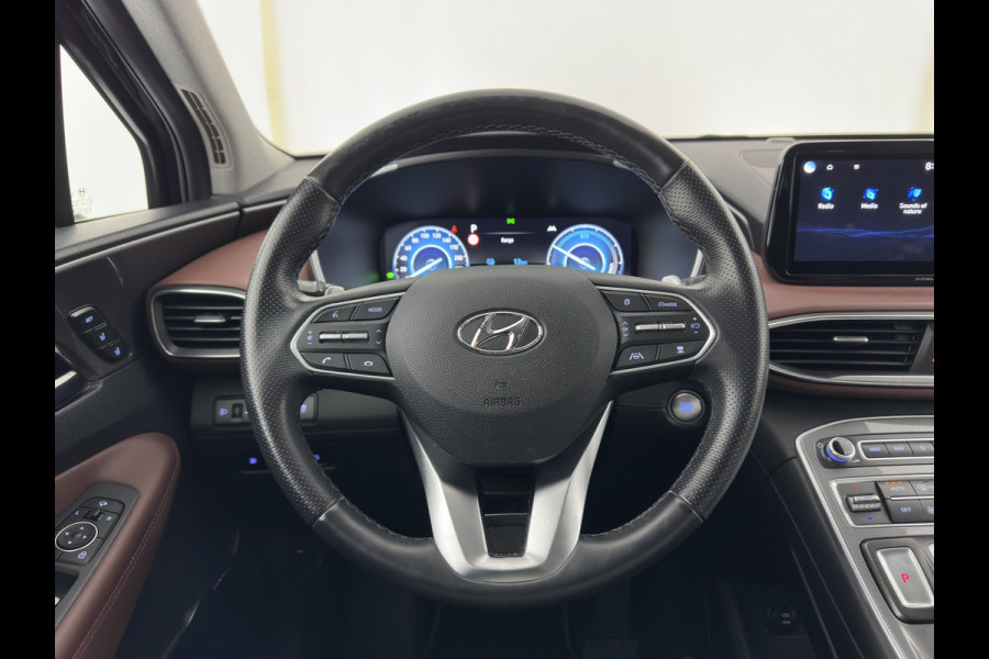 Hyundai Santa Fe 1.6 T-GDI PHEV Premium (Plug-in) (INCL-BTW) *HEAD-UP | LEATHER | FULL-LED | ADAPTIVE-CRUISE | TOP-VIEW | BLINDSPOT | MEMORY-PACK | DIGI-COCKPIT | SHIFTPADDLES | PRIVACYGLASS | NAVI-FULLMAP | 19''ALU | TOWBAR*