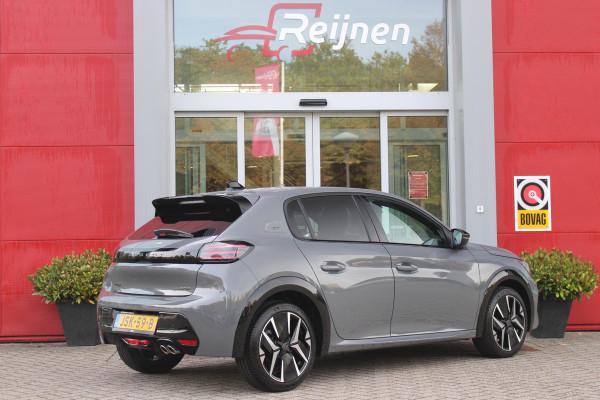 Peugeot 208 1.2 Hybrid 145PK AUTOMAAT GT PACK | ELEKTRISCH BEDIENBARE BESTUURDERSSTOEL MET MASSAGE FUNCTIE | ALCANTARA BEKLEDING | STOEL VERWARMING | CRUISE CONTROL | DAB+ RADIO | APPLE CARPLAY/ANDROID AUTO | FULL LED KOPLAMPEN | KEYLESS ENTRY/START | 17" LICHTMETALEN VELGEN | CLIMATE CONTROL | PARKEERSENSOREN VOOR + ACHTER | ACHTERUITRIJ CAMERA | SFEERVERLICHTING |