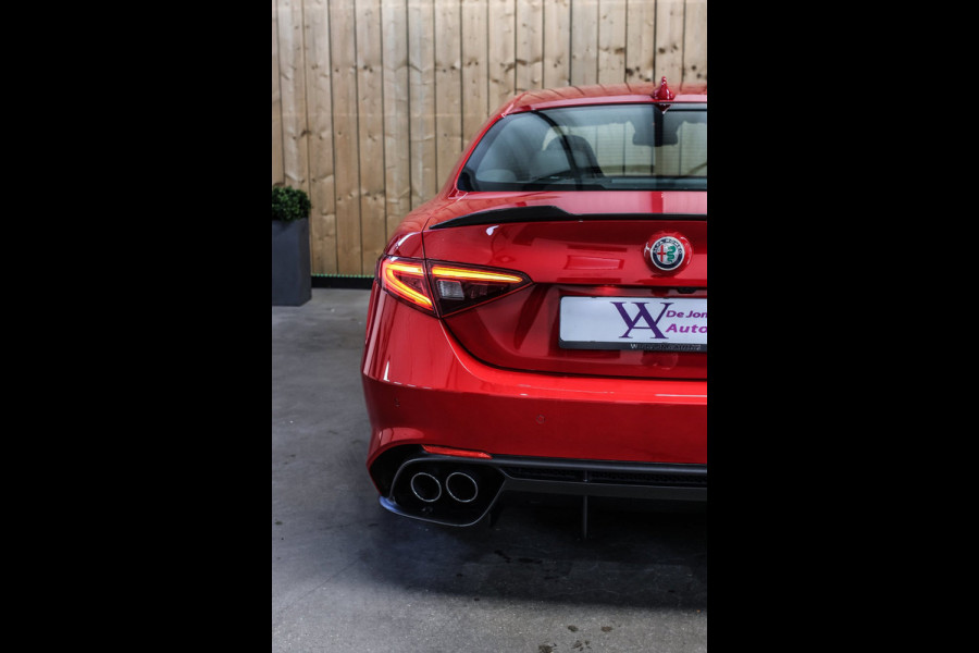 Alfa Romeo Giulia 2.9 V6 Quadrifoglio *Kuipstoelen*H/K*ACC*1e eigenaar*