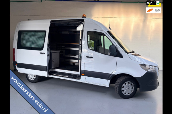 Mercedes-Benz Sprinter Automaat Servicewagen 314 2.2 CDI 140PK L2H2 euro6 BOTT, Victron V230, Standkachel Trekhaak RIJKLAARPRIJS