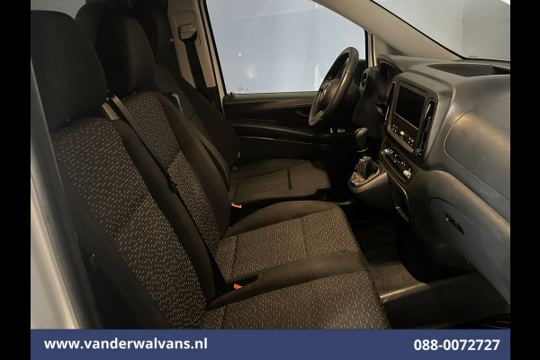 Mercedes-Benz Vito 116 CDI 164pk L2H1 2025 Model Euro6 Airco | Camera | XXL MBUX | Navigatie | Cruisecontrol | Stoelverwarming Parkeersensoren, Bijrijdersbank