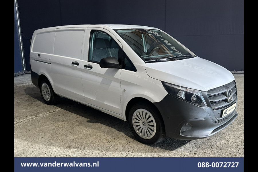 Mercedes-Benz Vito 116 CDI 164pk L2H1 2025 Model Euro6 Airco | Camera | XXL MBUX | Navigatie | Cruisecontrol | Stoelverwarming Parkeersensoren, Bijrijdersbank
