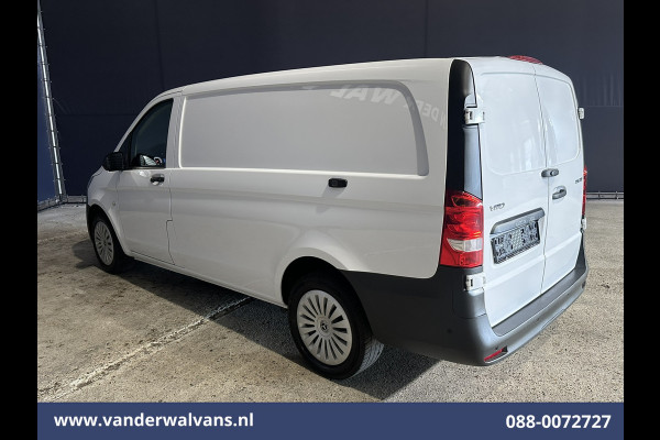 Mercedes-Benz Vito 116 CDI 164pk L2H1 2025 Model Euro6 Airco | Camera | XXL MBUX | Navigatie | Cruisecontrol | Stoelverwarming Parkeersensoren, Bijrijdersbank