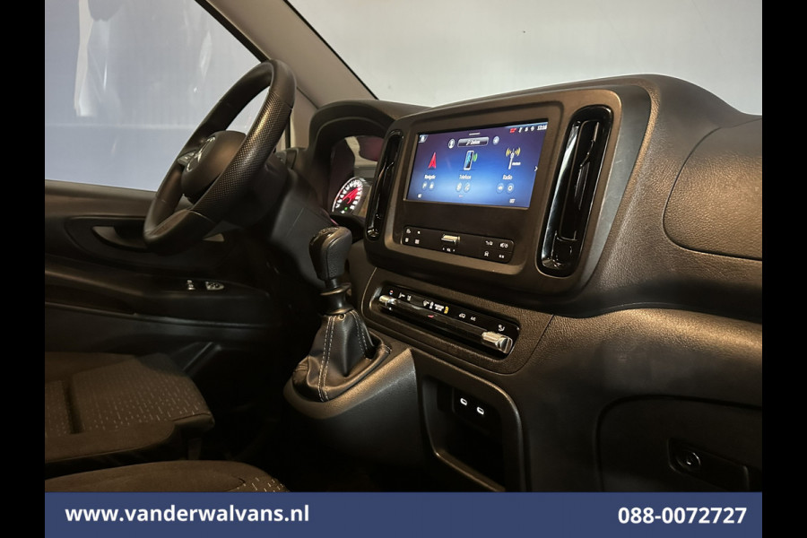 Mercedes-Benz Vito 116 CDI 164pk L2H1 2025 Model Euro6 Airco | Camera | XXL MBUX | Navigatie | Cruisecontrol | Stoelverwarming Parkeersensoren, Bijrijdersbank