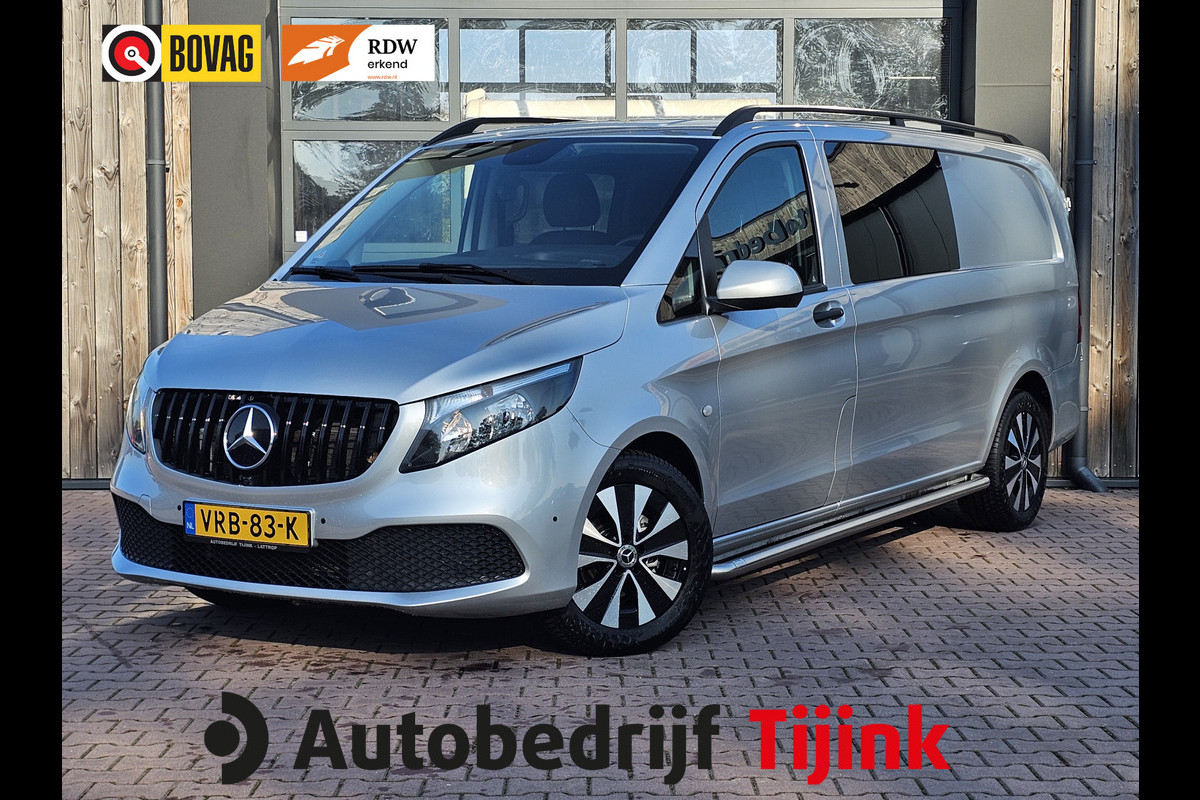 Mercedes-Benz Vito 116 CDI ExtraLang DC | Automaat | Navi | Trekhaak | Sidebars | Achterdeuren | Leder | LMV |