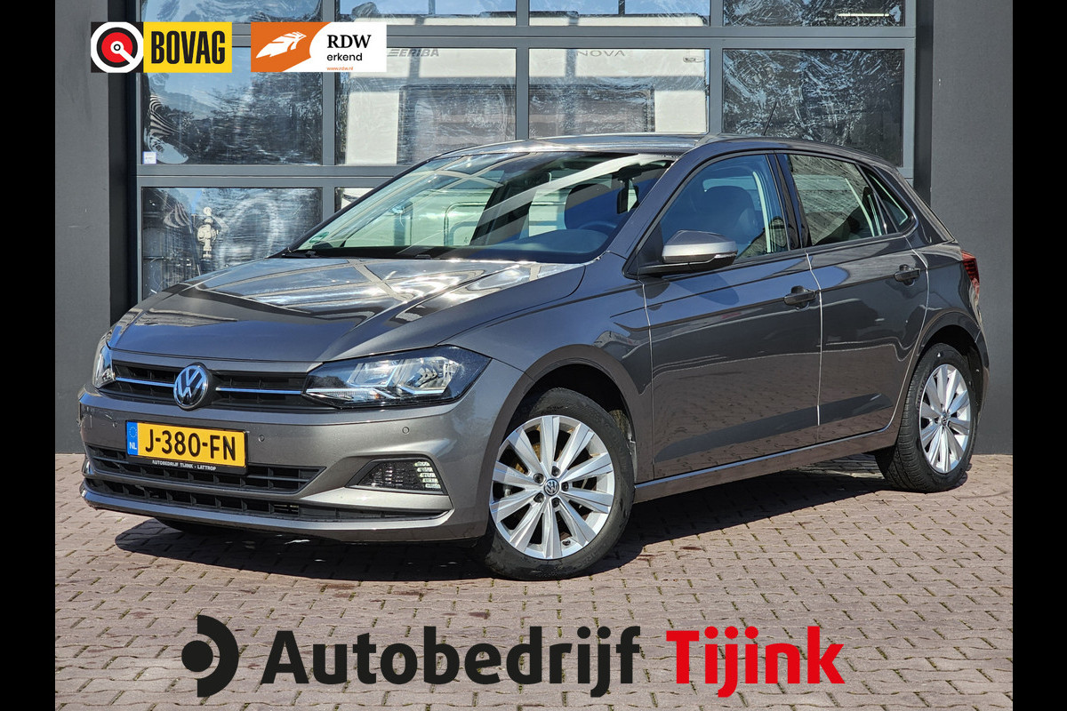Volkswagen Polo 1.0 TSI Comfortline | Climatronic | App-connect | Stoelverwarming | Navi | Cruise | PDC | All-seasons |