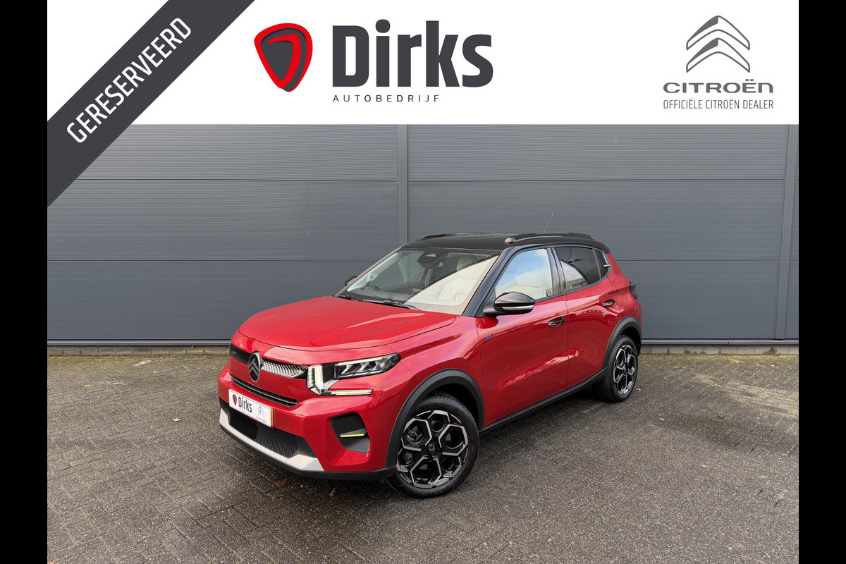 Citroën ë-C3 Max 113pk 44 kWh (Automatische Airco - Navigatie - LED - Apple Carplay - Camera - 17" - Two Tone)