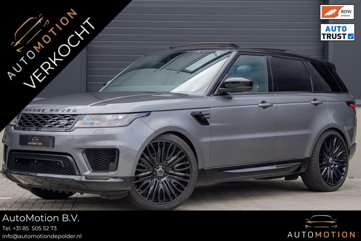 Land Rover Range Rover Sport 2.0 P400e HSE Dynamic Overfinch PANO 360CAMERA MEMORY LUCHTVERING