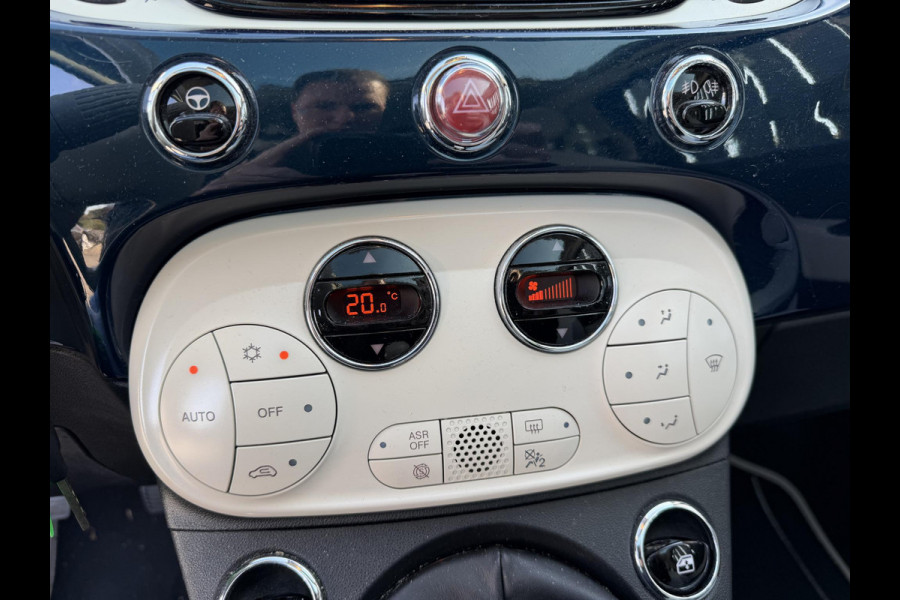 Fiat 500 1.2 Lounge | Panoramadak | Navigatie | Parkeersensoren | DAB | Lichtmetalen Velgen |