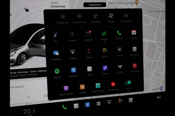 Tesla Model 3 Standard RWD Plus 60 kWh Panorama dak Navigatie Leder Parkeersensoren Camera 19" Sport Wheels