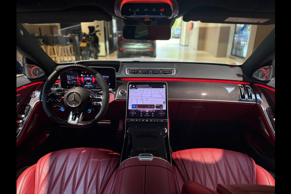 Mercedes-Benz S-Klasse AMG 63 S E Performance|Pano|HUD|Keyless|360|4D Burmester|Massage|Matrix|Chauffeurspakket|Carbon