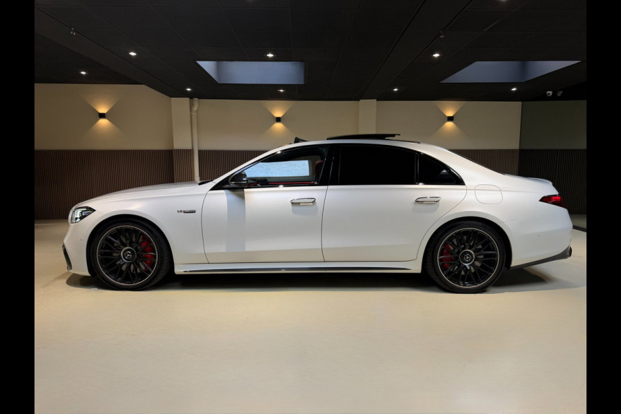 Mercedes-Benz S-Klasse AMG 63 S E Performance|Pano|HUD|Keyless|360|4D Burmester|Massage|Matrix|Chauffeurspakket|Carbon