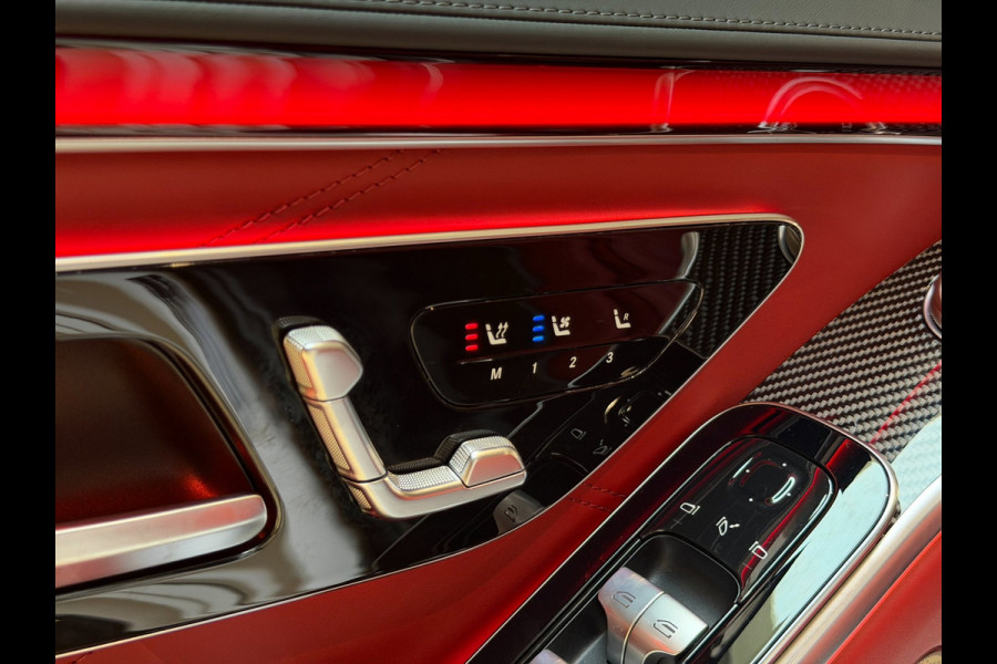 Mercedes-Benz S-Klasse AMG 63 S E Performance|Pano|HUD|Keyless|360|4D Burmester|Massage|Matrix|Chauffeurspakket|Carbon