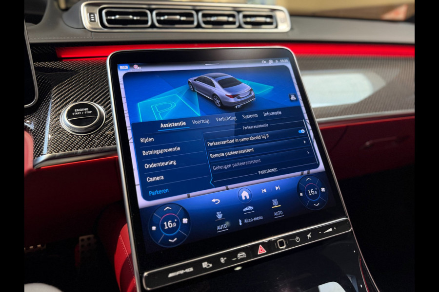 Mercedes-Benz S-Klasse AMG 63 S E Performance|Pano|HUD|Keyless|360|4D Burmester|Massage|Matrix|Chauffeurspakket|Carbon