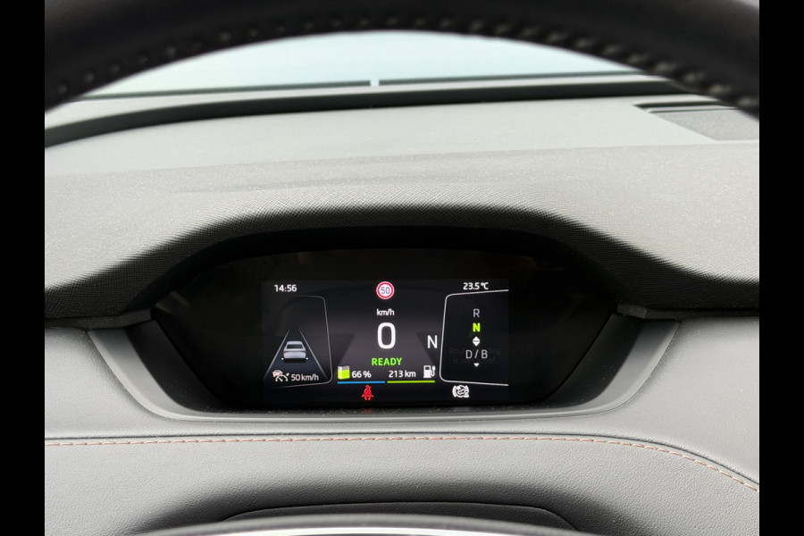 Škoda ENYAQ iV BWJ 2021 | 60 SPORTLINE | SOH 91,55% | TREKHAAK | PANO DAK | LEER | STOEL&STUUR VERW | CAMERA A | CARPLAY |