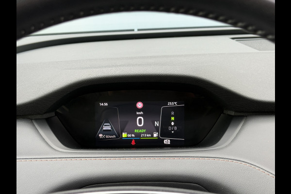 Škoda ENYAQ iV BWJ 2021 | 60 SPORTLINE | SOH 91,55% | TREKHAAK | PANO DAK | LEER | STOEL&STUUR VERW | CAMERA A | CARPLAY |