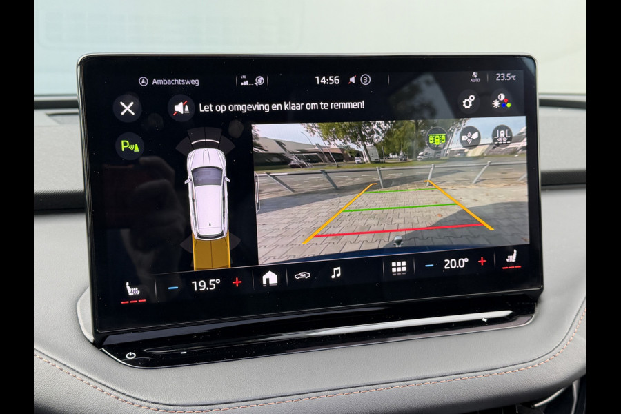 Škoda ENYAQ iV BWJ 2021 | 60 SPORTLINE | SOH 91,55% | TREKHAAK | PANO DAK | LEER | STOEL&STUUR VERW | CAMERA A | CARPLAY |