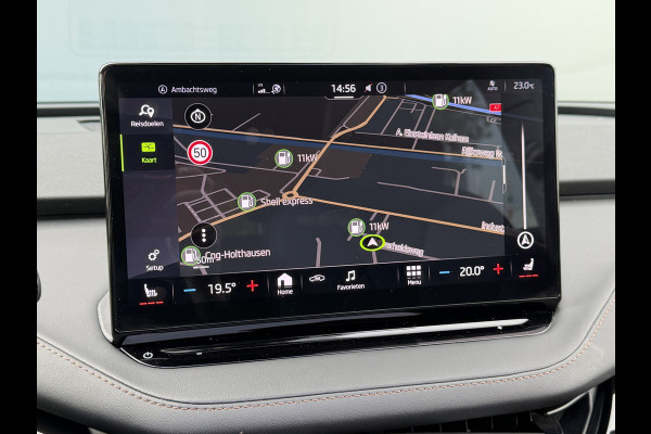 Škoda ENYAQ iV BWJ 2021 | 60 SPORTLINE | SOH 91,55% | TREKHAAK | PANO DAK | LEER | STOEL&STUUR VERW | CAMERA A | CARPLAY |