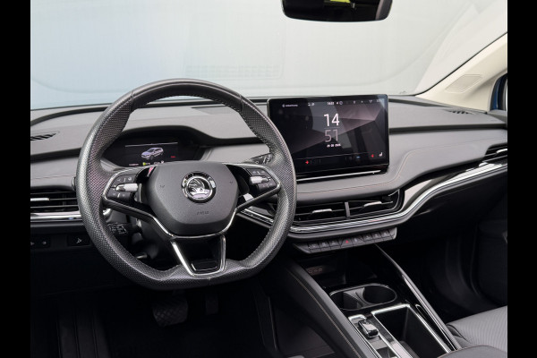 Škoda ENYAQ iV BWJ 2021 | 60 SPORTLINE | SOH 91,55% | TREKHAAK | PANO DAK | LEER | STOEL&STUUR VERW | CAMERA A | CARPLAY |