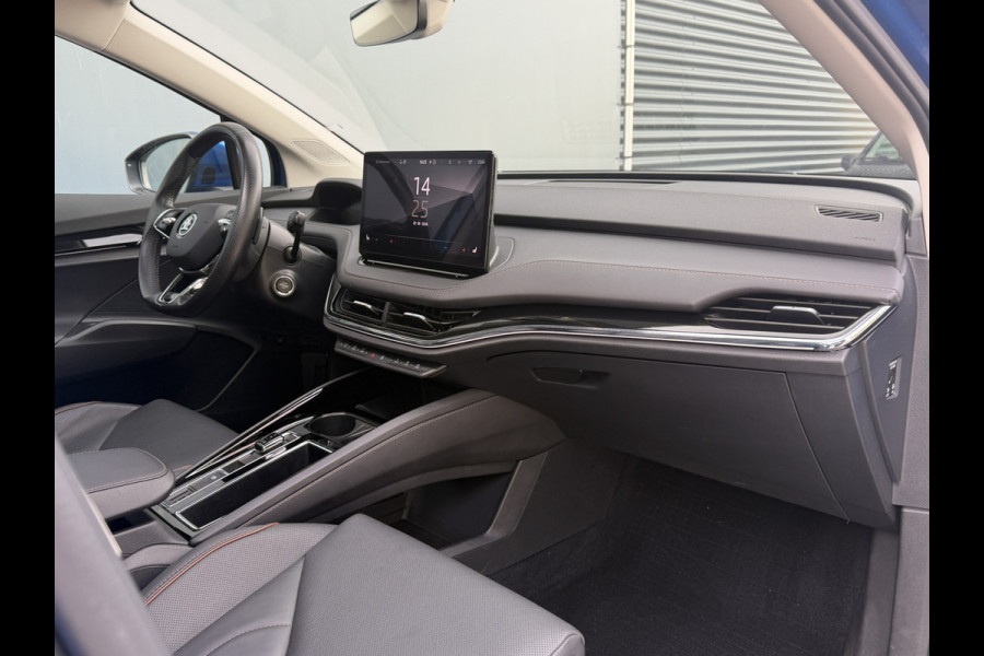 Škoda ENYAQ iV BWJ 2021 | 60 SPORTLINE | SOH 91,55% | TREKHAAK | PANO DAK | LEER | STOEL&STUUR VERW | CAMERA A | CARPLAY |
