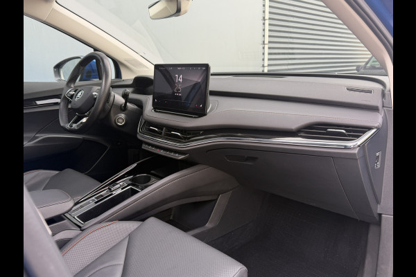 Škoda ENYAQ iV BWJ 2021 | 60 SPORTLINE | SOH 91,55% | TREKHAAK | PANO DAK | LEER | STOEL&STUUR VERW | CAMERA A | CARPLAY |