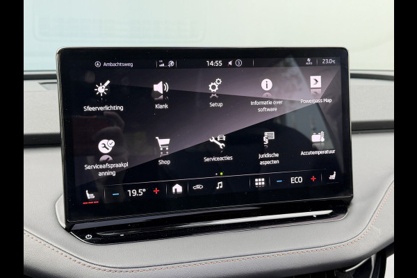 Škoda ENYAQ iV BWJ 2021 | 60 SPORTLINE | SOH 91,55% | TREKHAAK | PANO DAK | LEER | STOEL&STUUR VERW | CAMERA A | CARPLAY |