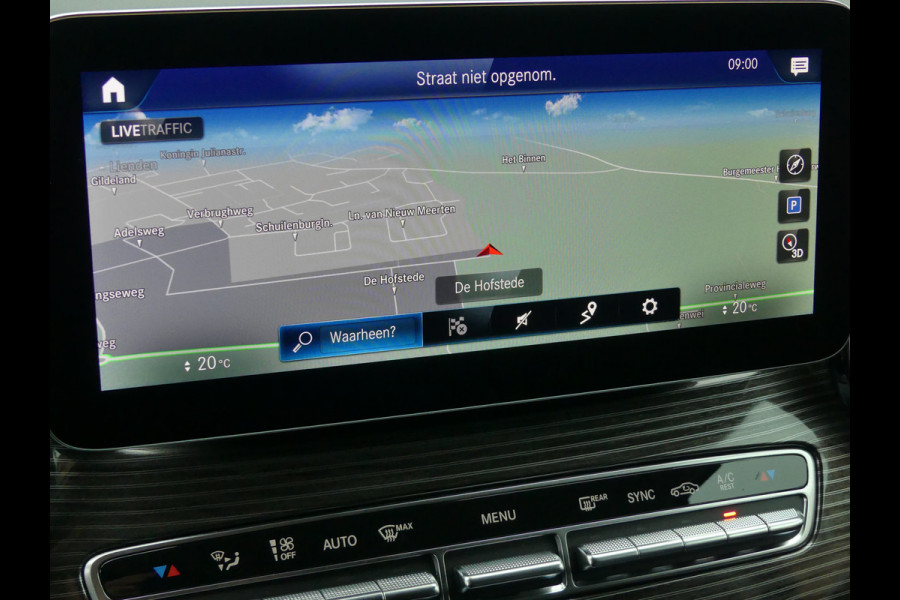 Mercedes-Benz V-Klasse 300d Lang Dubbel Cabine LED/Adaptive cruise control/Elek deuren