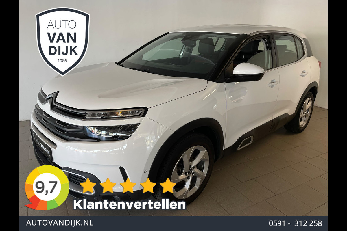 Citroën C5 Aircross 1.2 PureTech Business AIRCO NAVI CRUISE APPLE CARPLAY STOELVERW CAMERA VELGEN NETTE AUTO