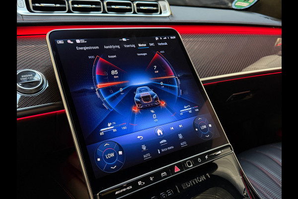 Mercedes-Benz S-Klasse AMG 63 S E Performance Edition 1 PANO|KERAMISCH|MASSAGE|HuD|CARBON|SOFTCLOSE|CHAUFFEURSPAKKET|PPF|BOMVOL!
