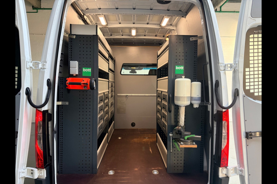 Mercedes-Benz Sprinter Automaat Servicewagen 314 2.2 CDI 140PK L1H2 euro6 BOTT, Victron V230, Standkachel, Trekhaak, RIJKLAARPRIJS