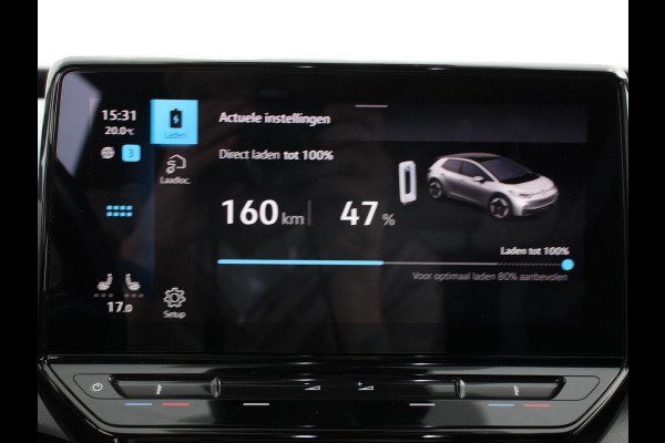 Volkswagen ID.3 Pro 58 kWh Navigatie Apple Carplay/Android Auto Camera Climate Control Adaptive Cruise Control Lichtmetalen Velgen