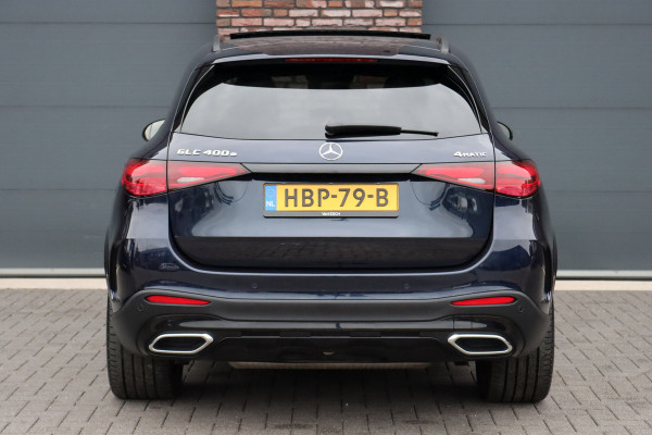 Mercedes-Benz GLC 400e 4MATIC AMG Line | Airmatic | Achterasbesturing | Distronic+ | Memory | Trekhaak | Digital Light | Surround Camera | Verwarmd Stuurwiel | Nightpakket |