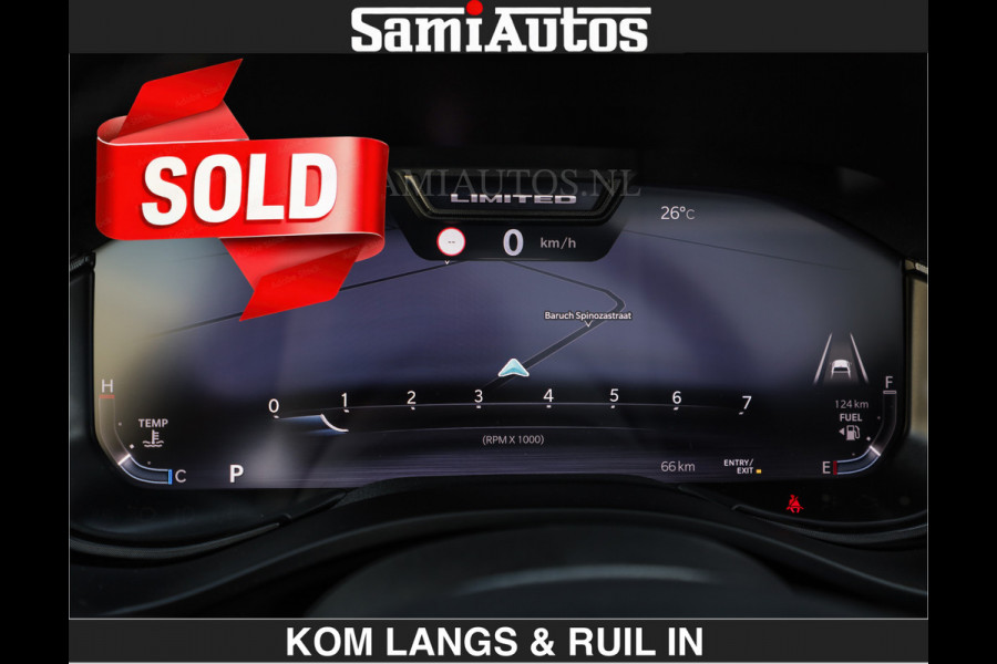 Dodge Ram Limited Night H.O 540HP 706Nm | € 84.950 excl | Massage + Full Option | De Meest Luxe en Volle Pick-Up in zijn Klasse | Comfortabele Dubbele Cabine met Royale 5 Zitplaatsen | BPM vrij | Nu Leverbaar uit Voorraad | Voorraad Nr 2356 - 0990 | De specialist in Amerikaanse pick‑ups in Nederland en Europa.